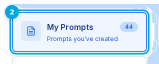 My Prompts tab